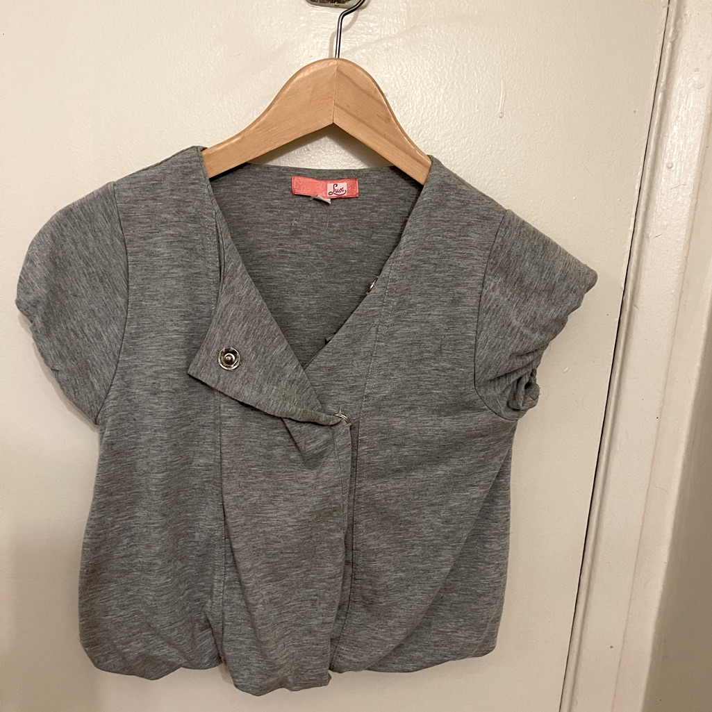 Short Button Down Top